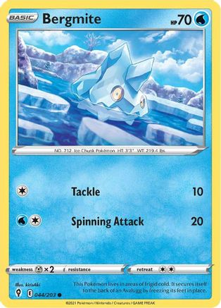 Bergmite (044/203) [Evolving Skies] - Common