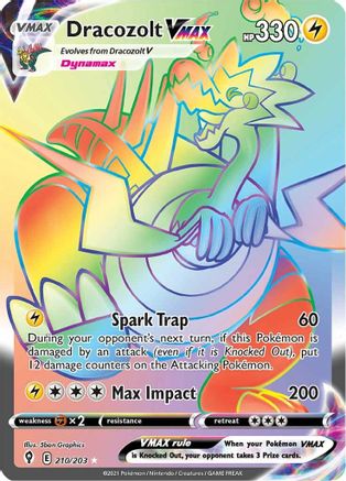 Dracozolt VMAX (Secret) (210/203) Holofoil [Evolving Skies] - Secret Rare