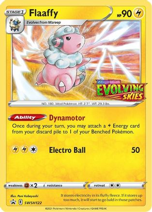 Flaaffy (Prerelease) (SWSH122/307) Holofoil [SWSH Sword & Shield Promo Cards] - Promo