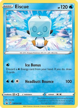 Eiscue (SWSH128/307) Holofoil [SWSH Sword & Shield Promo Cards] - Promo