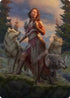 Arlinn, the Pack's Hope Art Card (01/81) (ASMID-001) - Art Series: Innistrad: Midnight Hunt