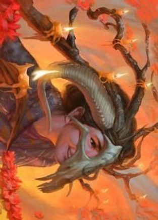 Hedgewitch's Mask Art Card (ASMID-017) - Art Series: Innistrad: Midnight Hunt