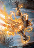 Burn the Accursed Art Card (Gold-Stamped Signature) (ASMID-042) - Art Series: Innistrad: Midnight Hunt