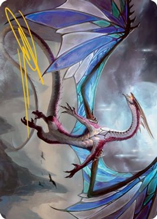 Moonveil Regent Art Card (Gold-Stamped Signature) (ASMID-044) - Art Series: Innistrad: Midnight Hunt