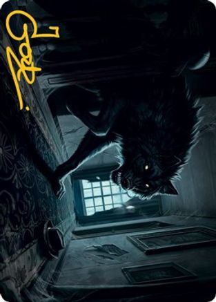 Primal Adversary Art Card (Gold-Stamped Signature) (ASMID-052) - Art Series: Innistrad: Midnight Hunt