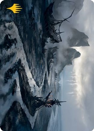 Shipwreck Marsh Art Card (Gold-Stamped Signature) (ASMID-075) - Art Series: Innistrad: Midnight Hunt