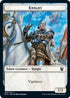 Knight // Wolf Double-Sided Token (MIC-3 // 13) - Commander: Innistrad: Midnight Hunt