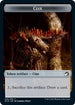 Clue // Treefolk Double-Sided Token (MID-16 // 12) - Innistrad: Midnight Hunt Foil