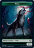 Wolf // Bird Double-Sided Token (MID-13 // 3) - Innistrad: Midnight Hunt Foil