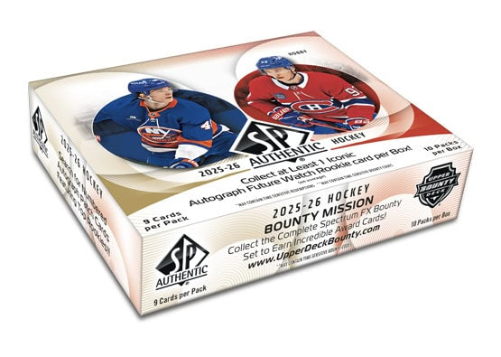 2025-26 Upper Deck SP Authentic Hockey Hobby Pack