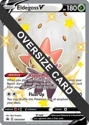 Eldegoss V - SWSH084 (SWSH084) [Jumbo Cards] - Promo