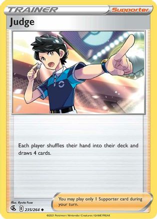 Judge (235/264) Reverse Holofoil [Fusion Strike] - Uncommon
