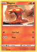 Slugma 034  - Reverse Holofoil SWSH08 Fusion Strike - Common