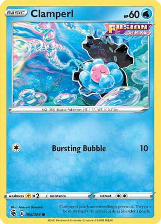 Clamperl (065/264) [Fusion Strike] - Common