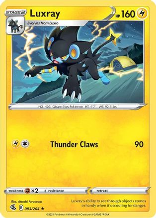 Luxray (093/264) [Fusion Strike] - Rare