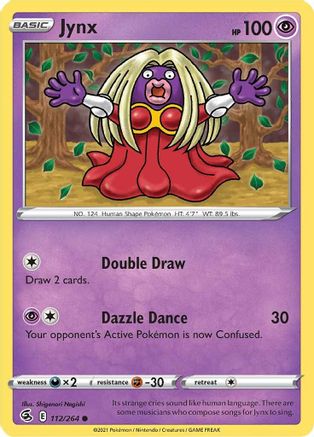 Jynx (112/264) [Fusion Strike] - Common