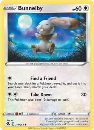 Bunnelby (214/264) [Fusion Strike] - Common