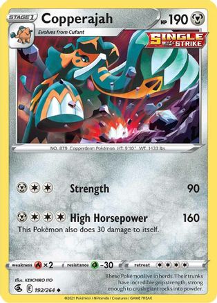 Copperajah (192/264) [Fusion Strike] - Uncommon