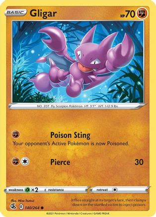 Gligar (140/264) [Fusion Strike] - Common