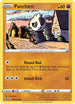 Pancham 149  - Reverse Holofoil SWSH08 Fusion Strike - Common