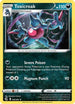 Toxicroak 166  - Reverse Holofoil SWSH08 Fusion Strike - Rare