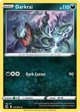 Darkrai (167/264) [Fusion Strike] - Uncommon