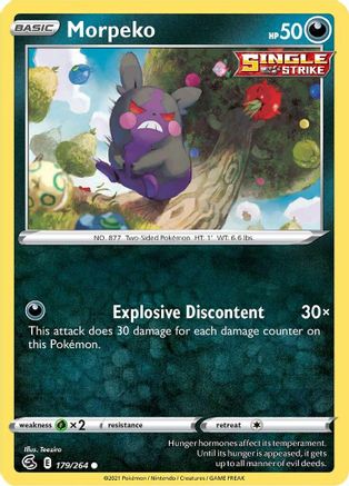 Morpeko (179/264) [Fusion Strike] - Common