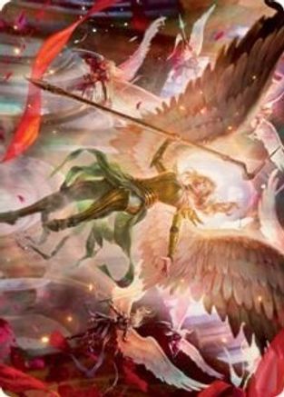 Sigarda's Summons Art Card (ASVOW-017) - Art Series: Innistrad: Crimson Vow