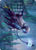 Wanderlight Spirit Art Card (Gold-Stamped Signature) (ASVOW-026) - Art Series: Innistrad: Crimson Vow