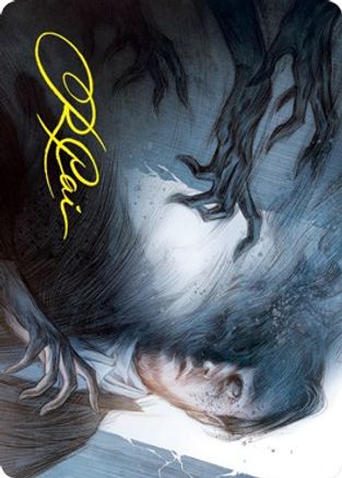 Dread Fugue Art Card (Gold-Stamped Signature) (ASVOW-031) - Art Series: Innistrad: Crimson Vow