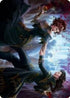 Falkenrath Celebrants (43/81) Art Card (ASVOW-043) - Art Series: Innistrad: Crimson Vow