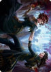 Falkenrath Celebrants (43/81) Art Card (ASVOW-043) - Art Series: Innistrad: Crimson Vow