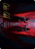 Vampires' Vengeance Art Card (Gold-Stamped Signature) (ASVOW-049) - Art Series: Innistrad: Crimson Vow