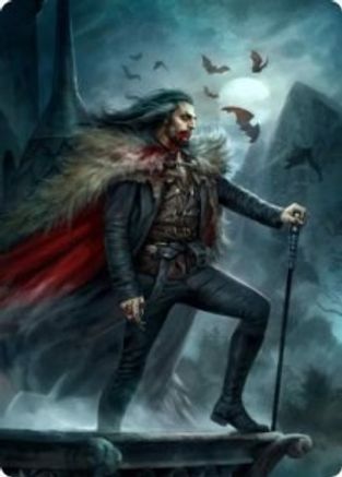 Dracula, Blood Immortal Art Card (ASVOW-071) - Art Series: Innistrad: Crimson Vow