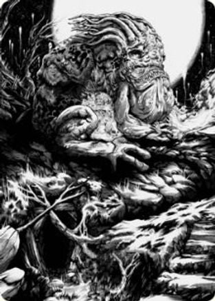 Grolnok, the Omnivore Art Card (ASVOW-077) - Art Series: Innistrad: Crimson Vow