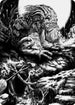 Grolnok, the Omnivore Art Card (ASVOW-077) - Art Series: Innistrad: Crimson Vow