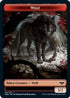 Wolf (011) // Human (010) Double-Sided Token (VOW-11 // 10) - Innistrad: Crimson Vow Foil
