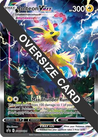 Jolteon VMAX - SWSH184 (SWSH184) Holofoil [Jumbo Cards] - Promo