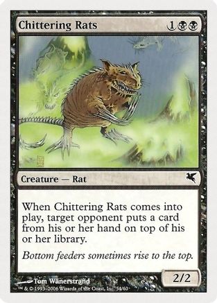Chittering Rats (54) (PSAL-054) - Magic Encyclopedia 2005 (Salvat/Hachette)