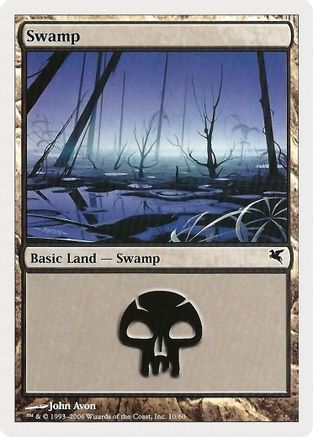 Swamp (10) (PSAL-010) - Magic Encyclopedia 2005 (Salvat/Hachette)