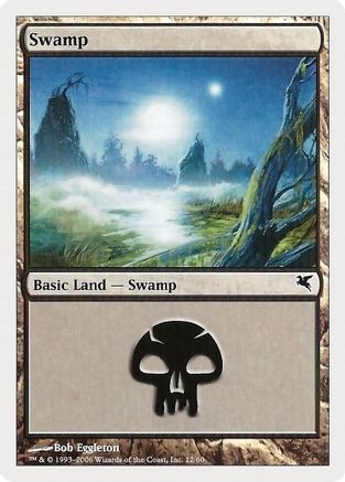 Swamp (12) (PSAL-012) - Magic Encyclopedia 2005 (Salvat/Hachette)