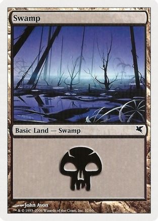 Swamp (32) (PSAL-032) - Magic Encyclopedia 2005 (Salvat/Hachette)