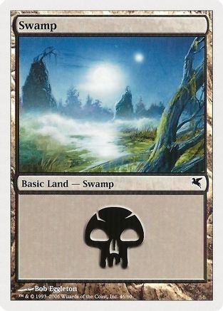 Swamp (46) (PSAL-046) - Magic Encyclopedia 2005 (Salvat/Hachette)