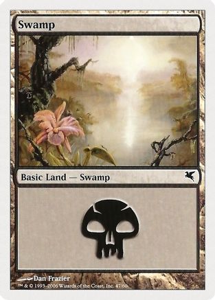 Swamp (47) (PSAL-047) - Magic Encyclopedia 2005 (Salvat/Hachette)