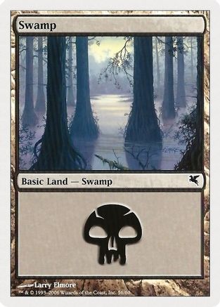 Swamp (56) (PSAL-056) - Magic Encyclopedia 2005 (Salvat/Hachette)