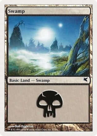 Swamp (57) (PSAL-057) - Magic Encyclopedia 2005 (Salvat/Hachette)