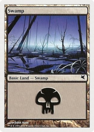 Swamp (59) (PSAL-059) - Magic Encyclopedia 2005 (Salvat/Hachette)