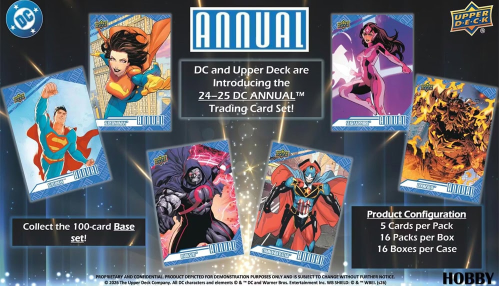 DC Annual Hobby Pack (2024-25 Upper Deck)
