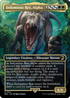 Indominus Rex, Alpha (Borderless) (REX-014) - Jurassic World Collection Foil
