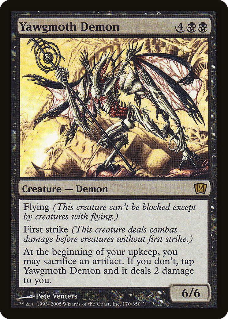 Yawgmoth Demon (9ED-170) - 9th Edition